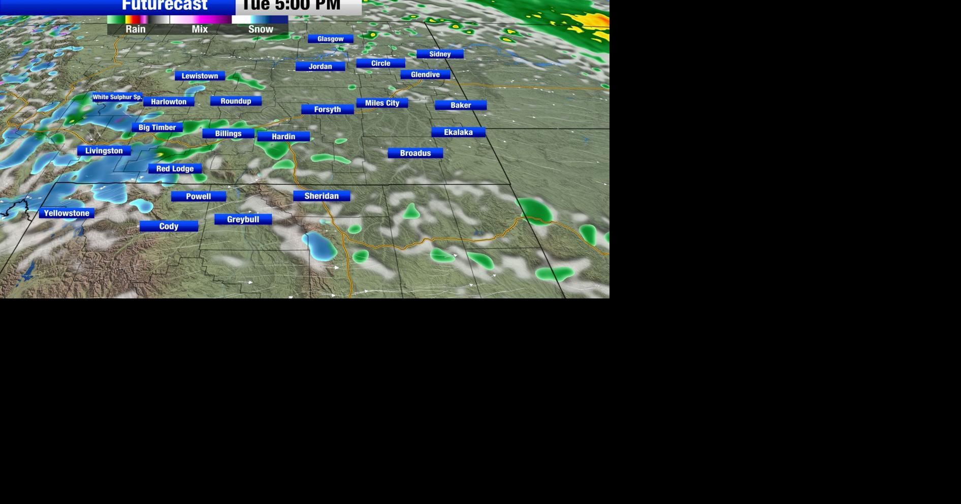 Passing cold front ushers in cooler temperatures and gusty winds ...