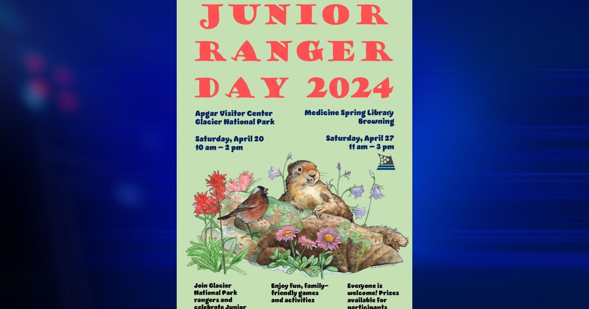 Glacier National Park hosts Junior Ranger Days on Saturdays, April 20 and 27 - Vimarsana News