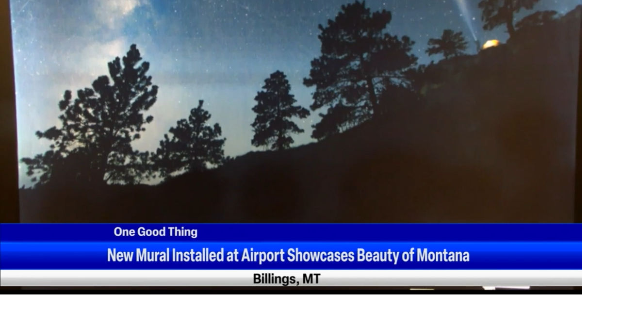 New mural installed at Billings airport showcases beauty of Montana Billings News