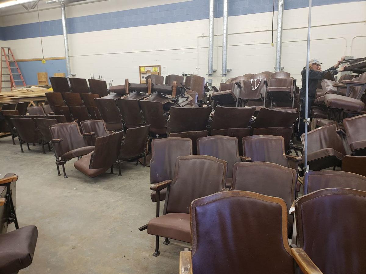 Old Great Falls High School Auditorium Chairs Up For Sale