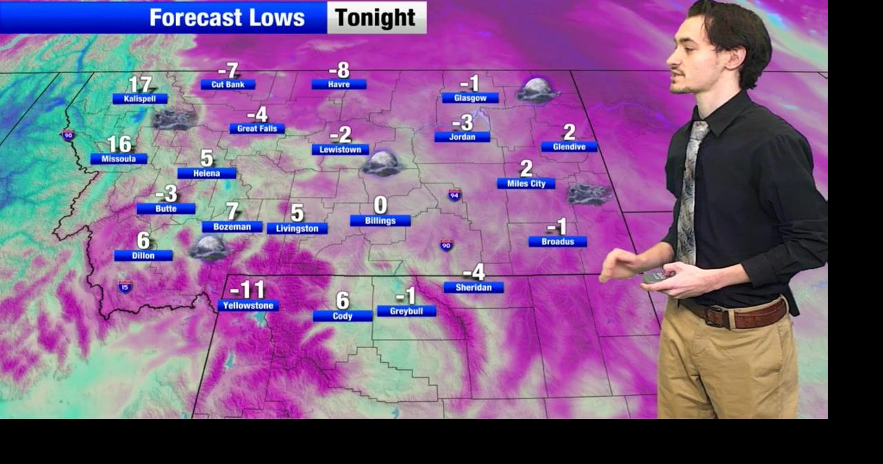 Snow showers and bitter cold temperatures settle into the state of ...