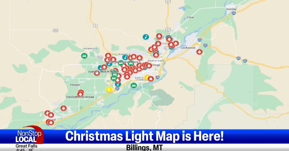 Billings Christmas Light Map Returns For The Holidays Billings News billings-christmas-light-map-returns-for-the-holidays-billings-news