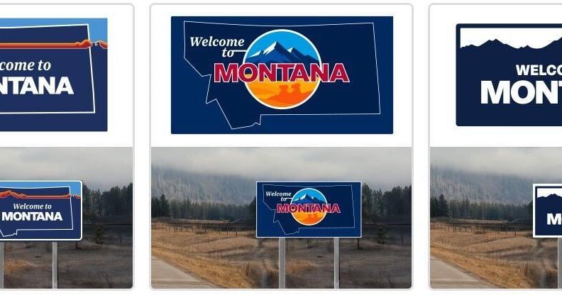 Montana residents urged to vote on new highway sign design