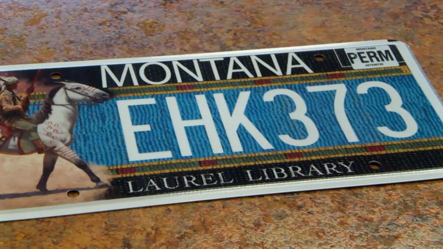 Renowned Montana artists create new license plates that benefit Laurel