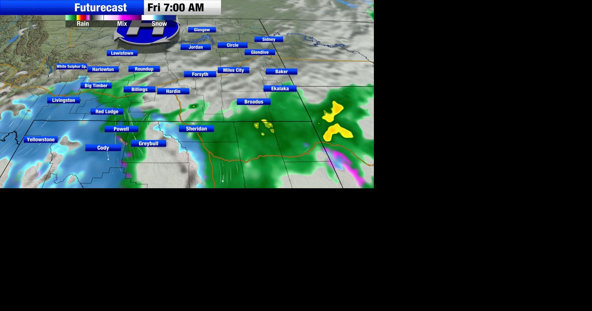 Cool and wet weather continues through Friday morning | Montana Weather ...