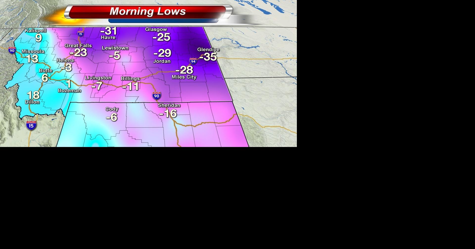 Dangerous wind chill temperatures in northern Montana Billings News
