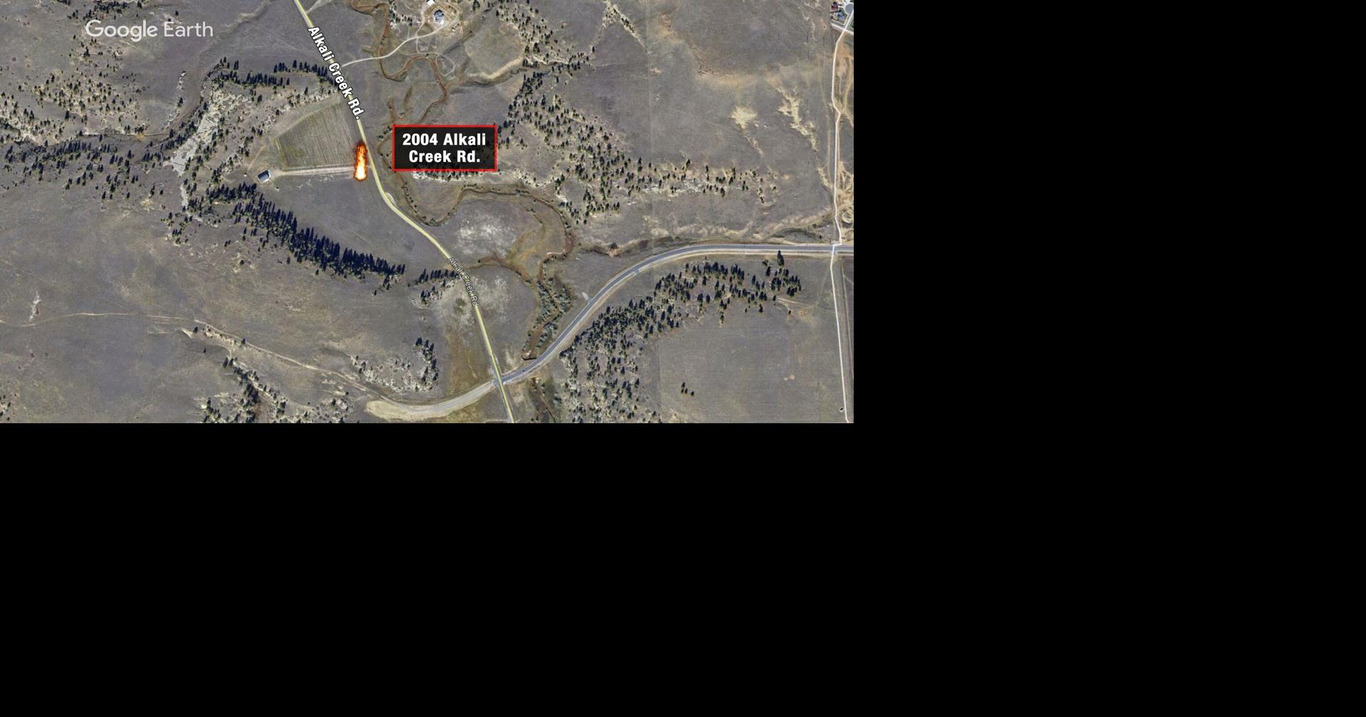 Wildfire reported on Alkali Creek Road northeast of Billings