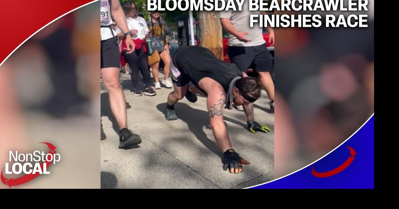 Man finishes bear crawling Washington race in for BEAR organization