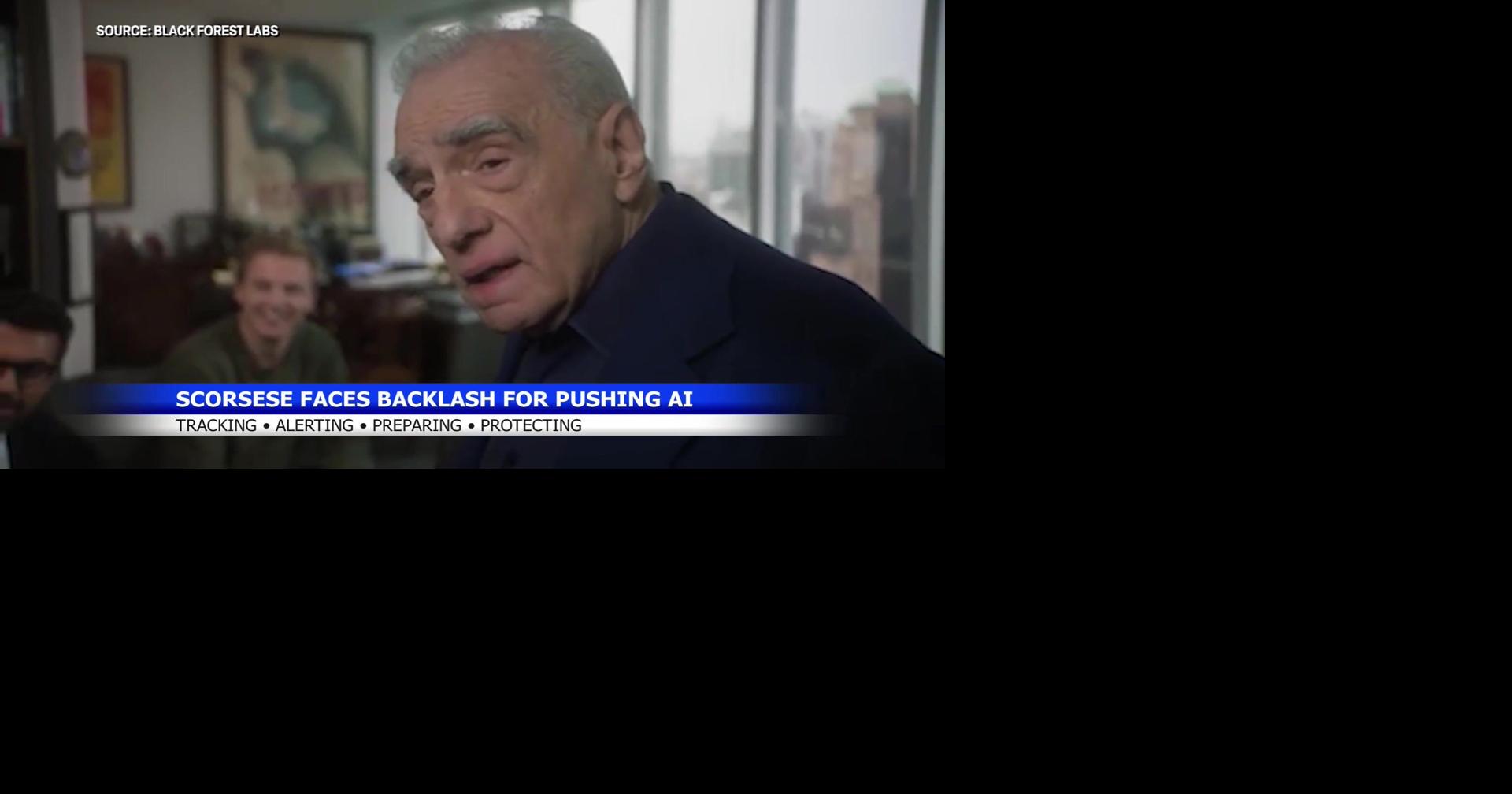 Scorsese faces backlash for pushing AI