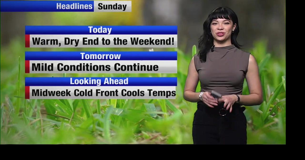 Billings Weather: Warm Weekend Before Wednesday’s Cold Front