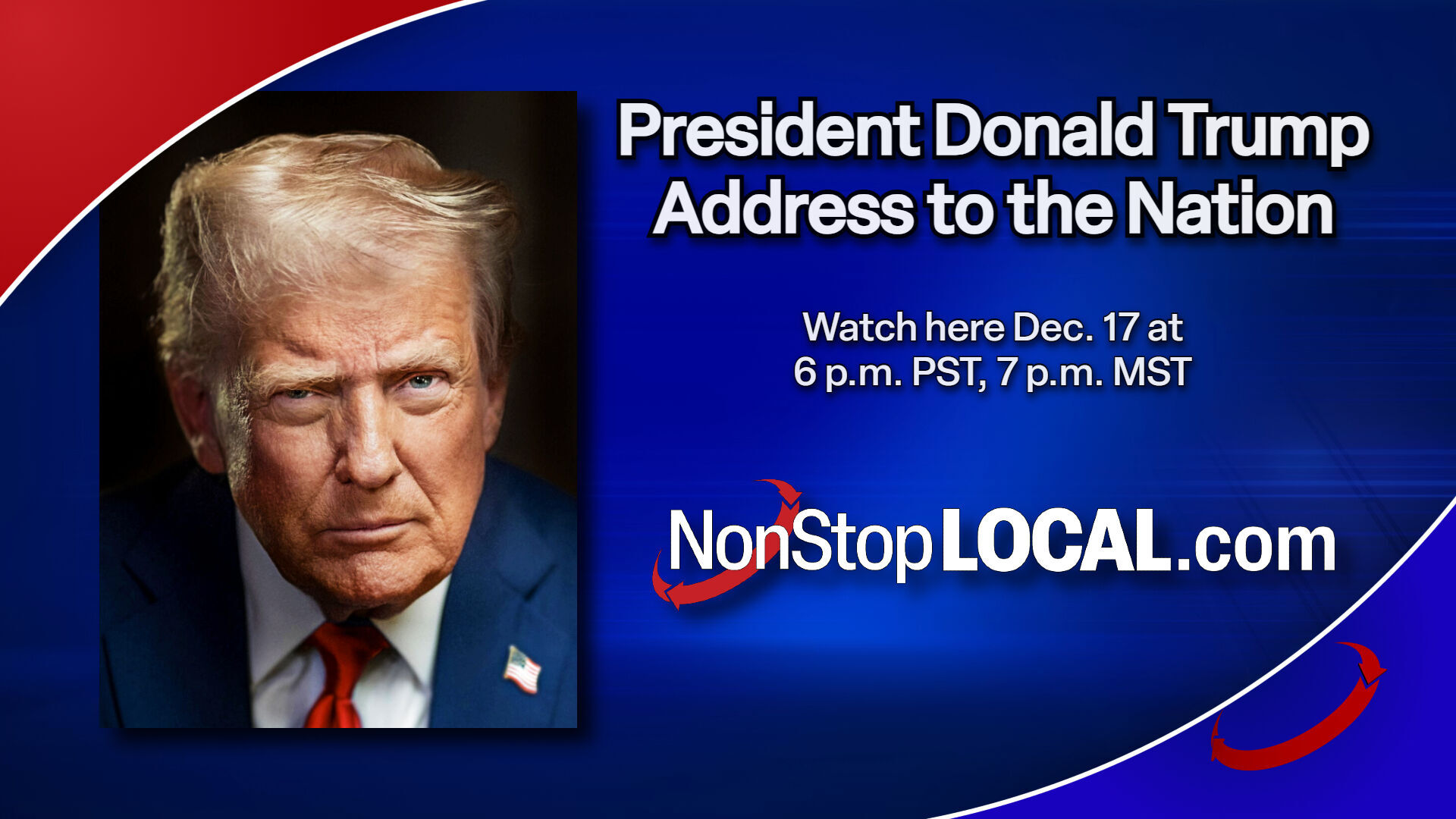 President Trump Delivers National Address on Accomplishments from White House at 9 PM EST