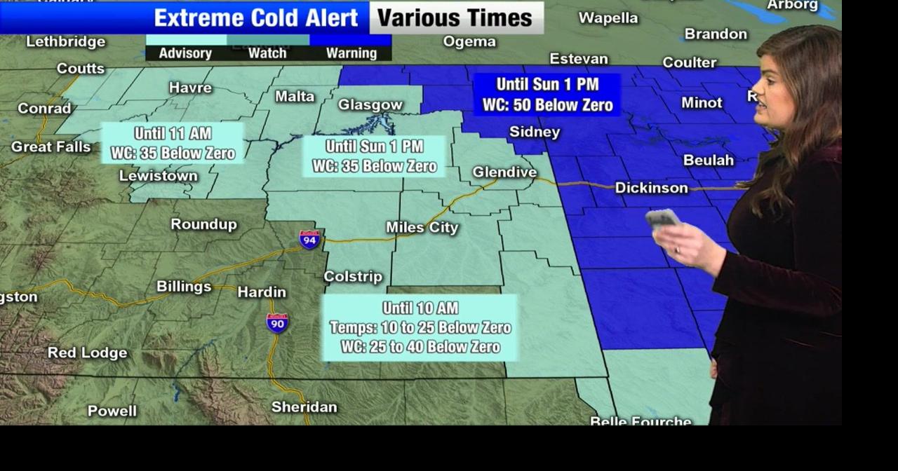 Cold snap continues to bring bitter cold air into Montana