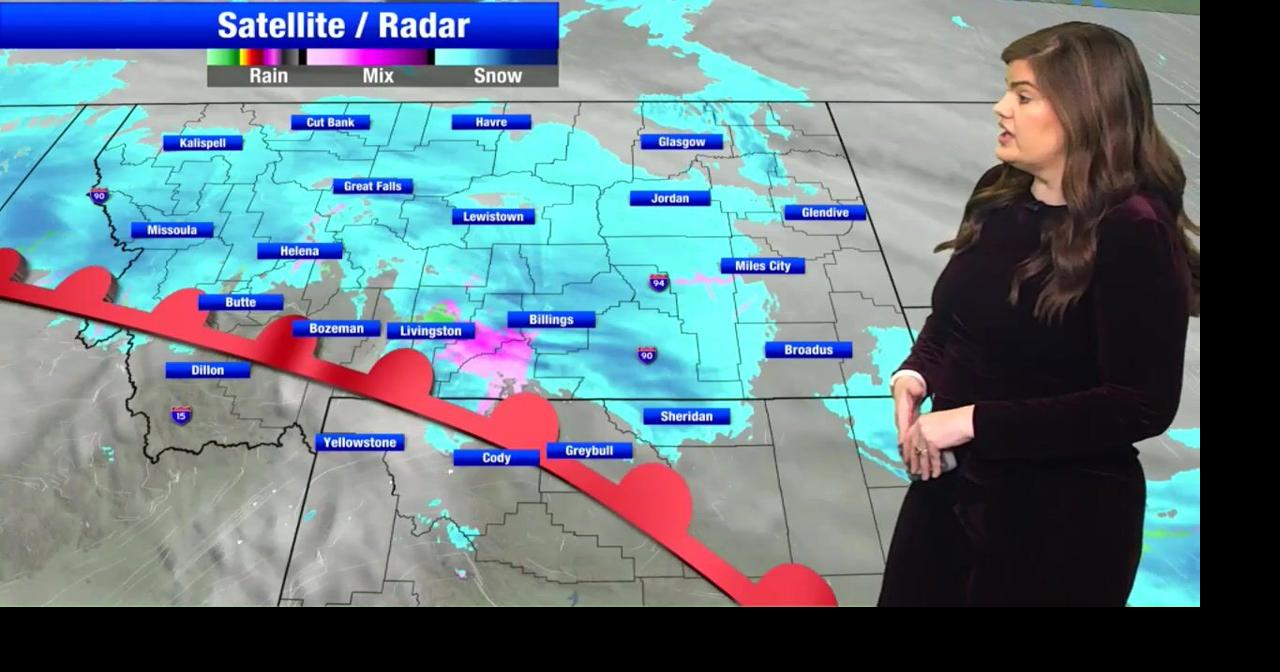 Heavy wet snow expands across Montana
