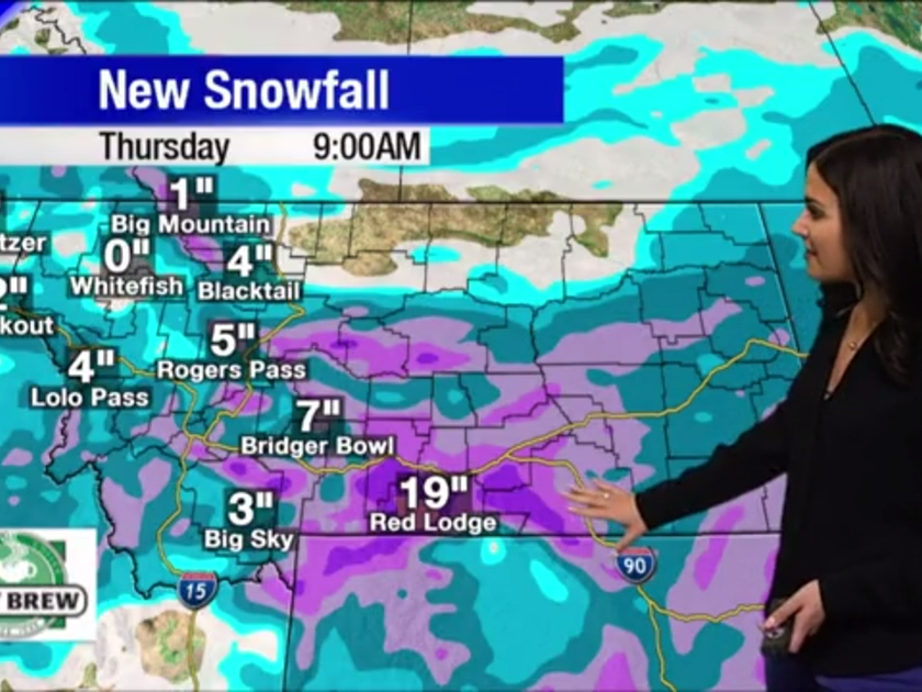 Montana Weather Authority Alert temperatures dropping, snow on the way