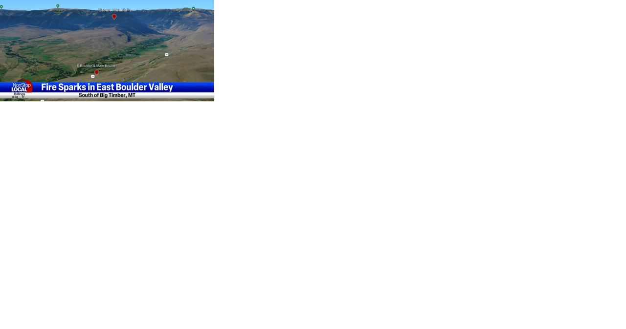 Green Mountain Fire burning 1,100-1,300 acres near East Boulder Road - Vimarsana News