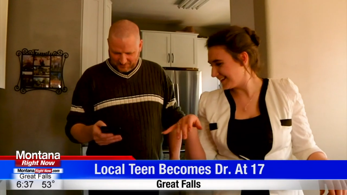 Introducing Dr Kimberly Strable A 17 Year Old From Great Falls Great Falls Kulr8 Com