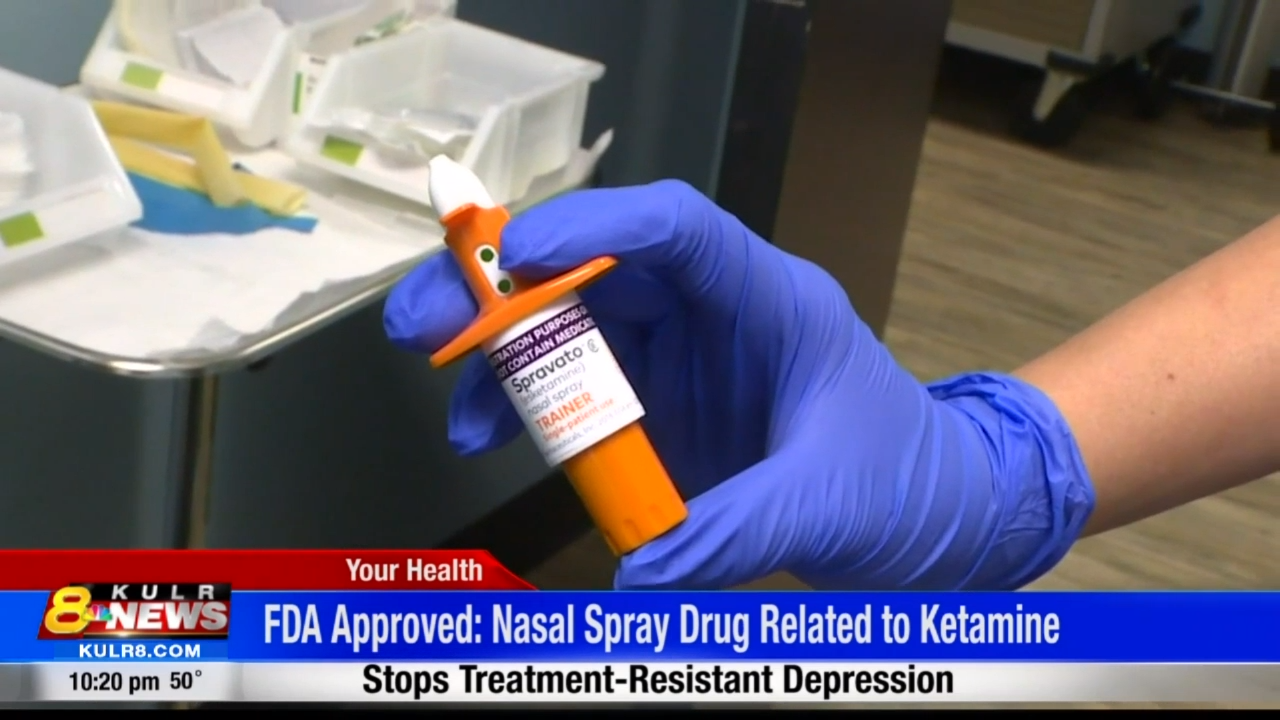 Ketamine Nasal Spray Approved By The FDA | Your Health | Kulr8.com