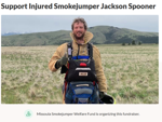 Fundraiser set up to help Missoula Smokejumper injured while parachuting to a fire