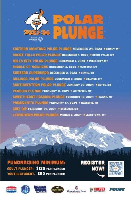 Special Olympics Montana announce 2023-24 Polar Plunge Event