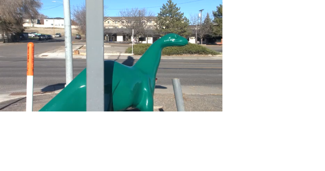 Dino the Dinosaur returns to Sinclair gas station - Vimarsana News