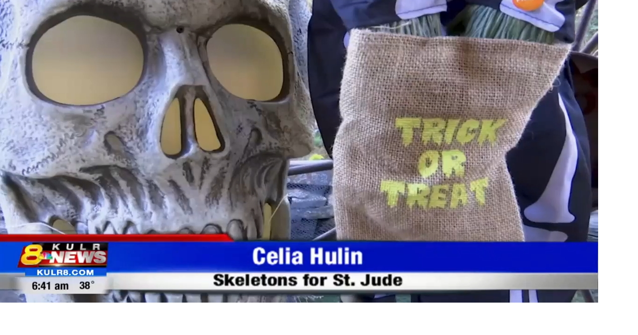 'Skeletons for St. Jude' home in Big Timber raising money St. Jude's Children's Research