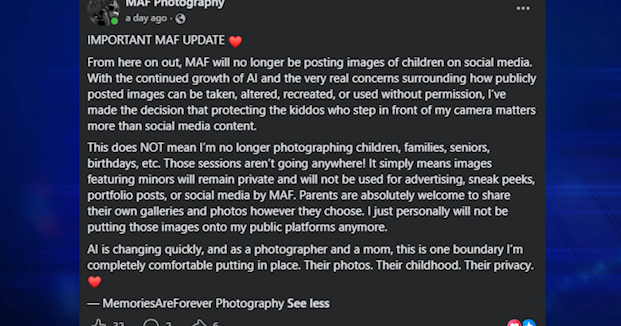 Billings photographer stops posting kid photos as AI concerns grow | Billings News