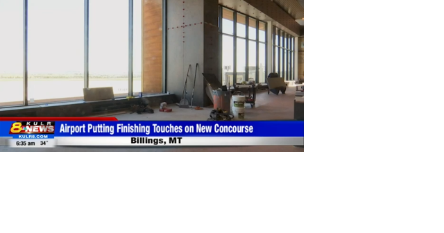 Billings airport a month away from opening new A Concourse - Vimarsana News