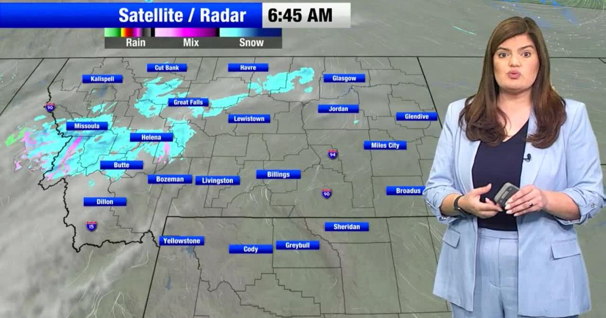 Northwestern Montana is under a Weather Alert for winter-like conditions with cold temperatures expected across the state today