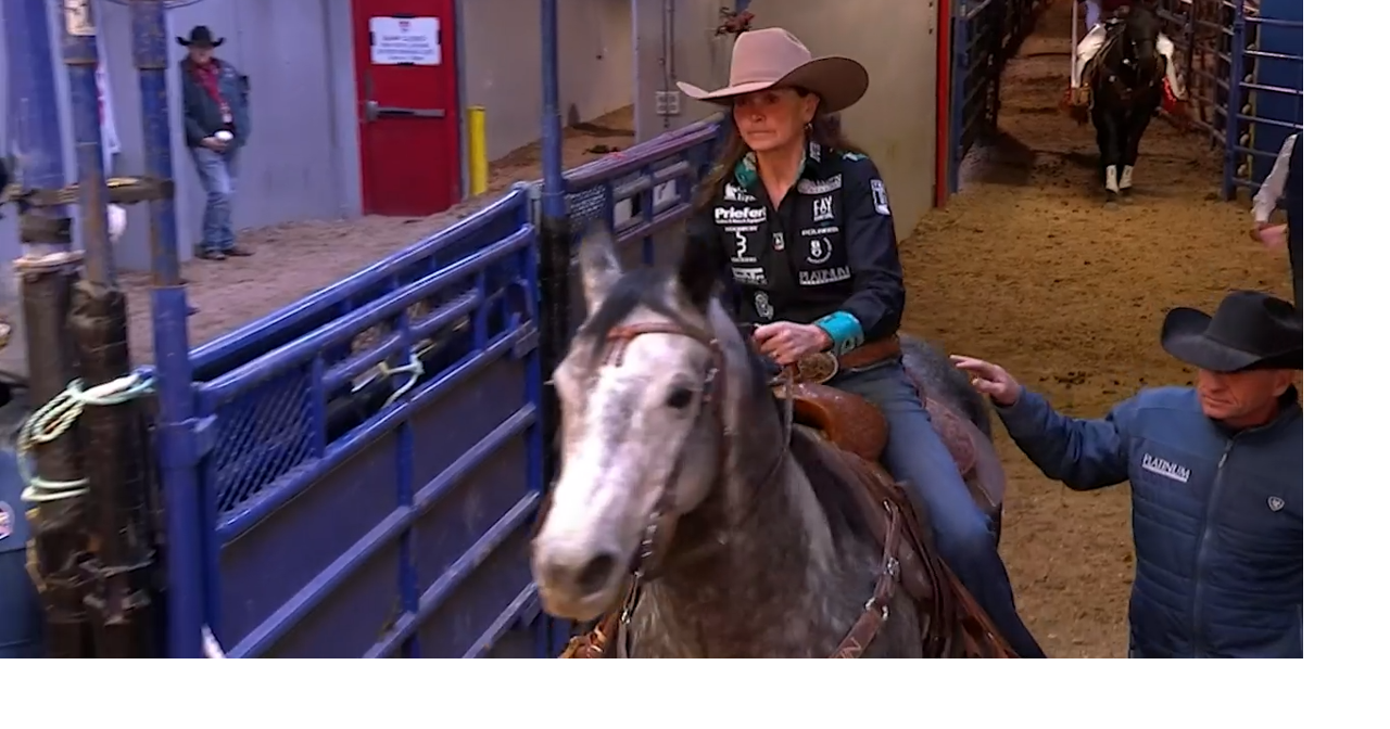 NFR Round 8 Lisa Lockhart takes third; Tryan, Brooks in the money