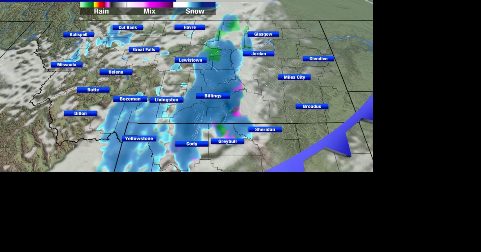 Snow Showers & Cooler Temperatures Expected Over The Holiday Weekend ...