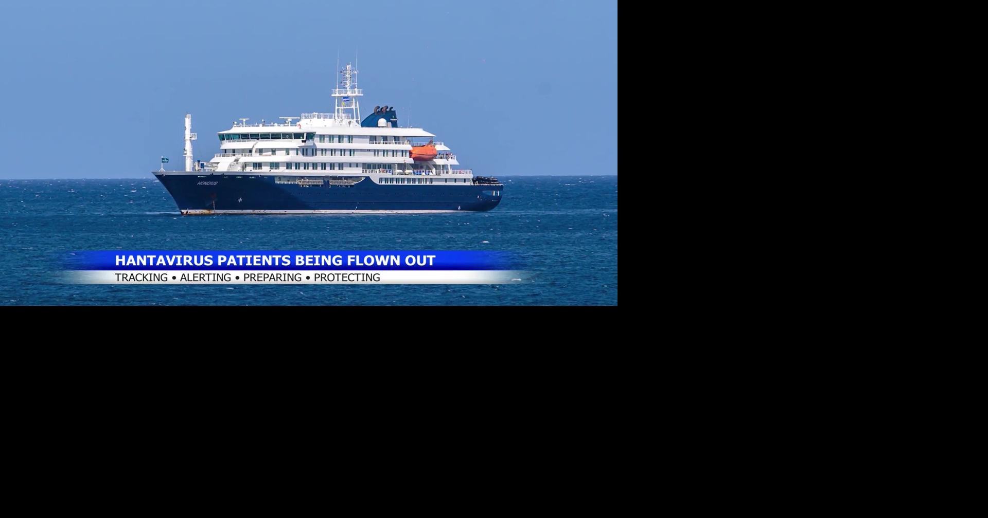 Patients with Hantavirus flown off cruise ship for treatment