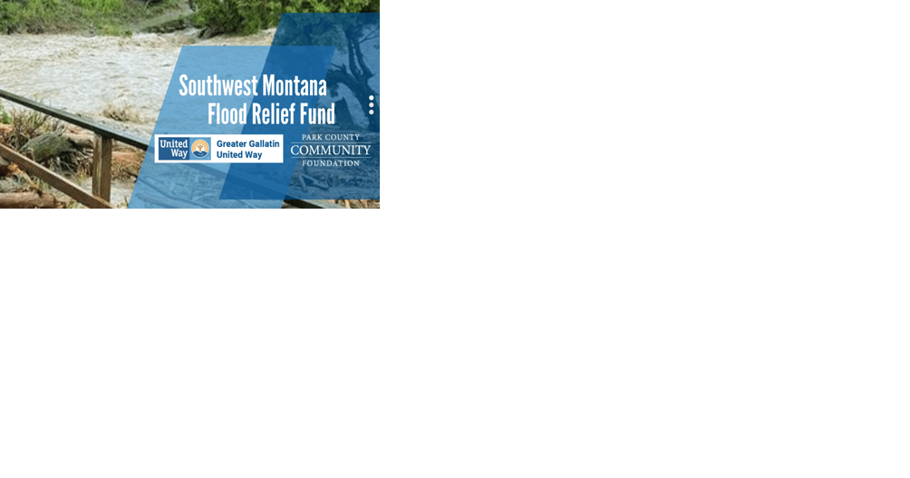 Southwest Montana Flood Relief Fund set up to support communities affected by flooding - Vimarsana News