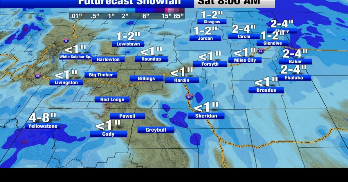 Wind and Snow Expected Friday For The Eastern Plains Montana Weather