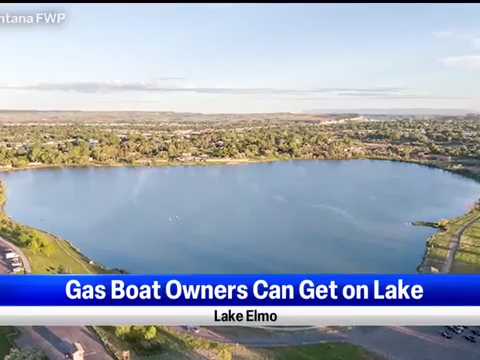 The ban on gas motor boats in Lake Elmo is being lifted for two days in May