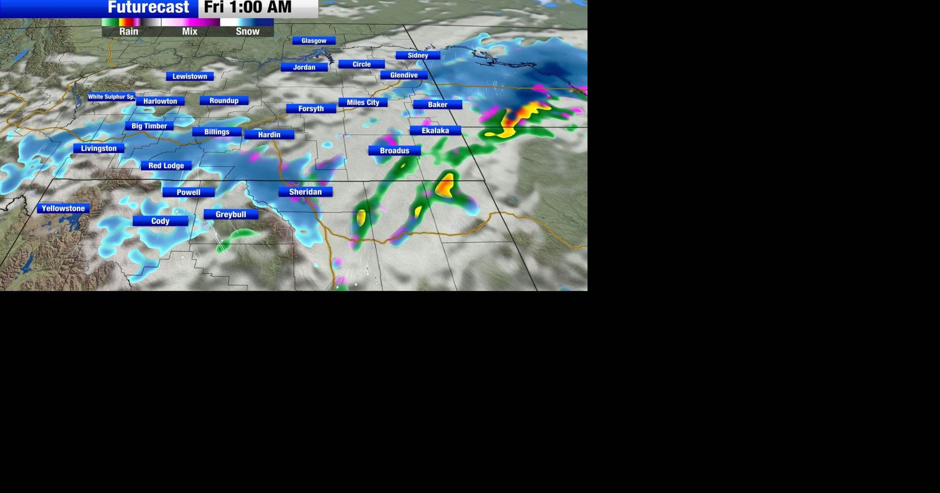 One more round of scattered rain/snow through Friday morning before ...