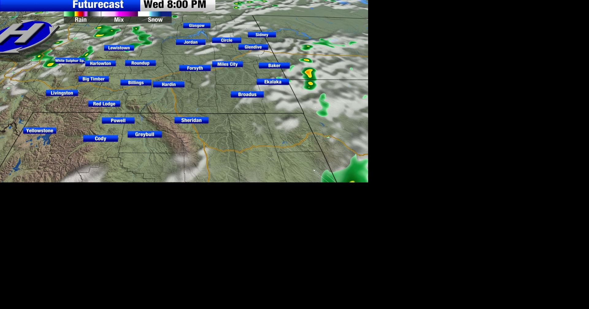 Slight chance for showers this afternoon with warming temperatures ...