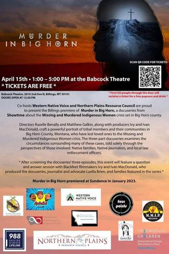 Billings organizations to host free screening of 'Murder in Bighorn' documentary