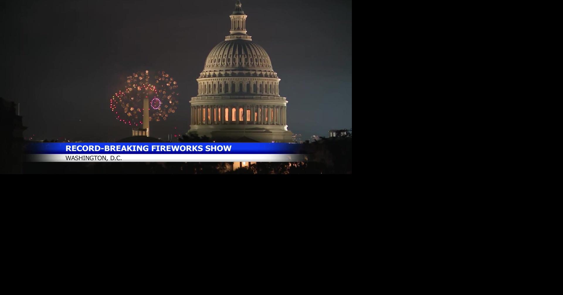 Washington celebrates America 250 with record fireworks plan