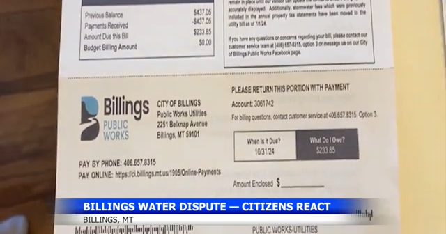 Billings residents continue frustration over water billing issues