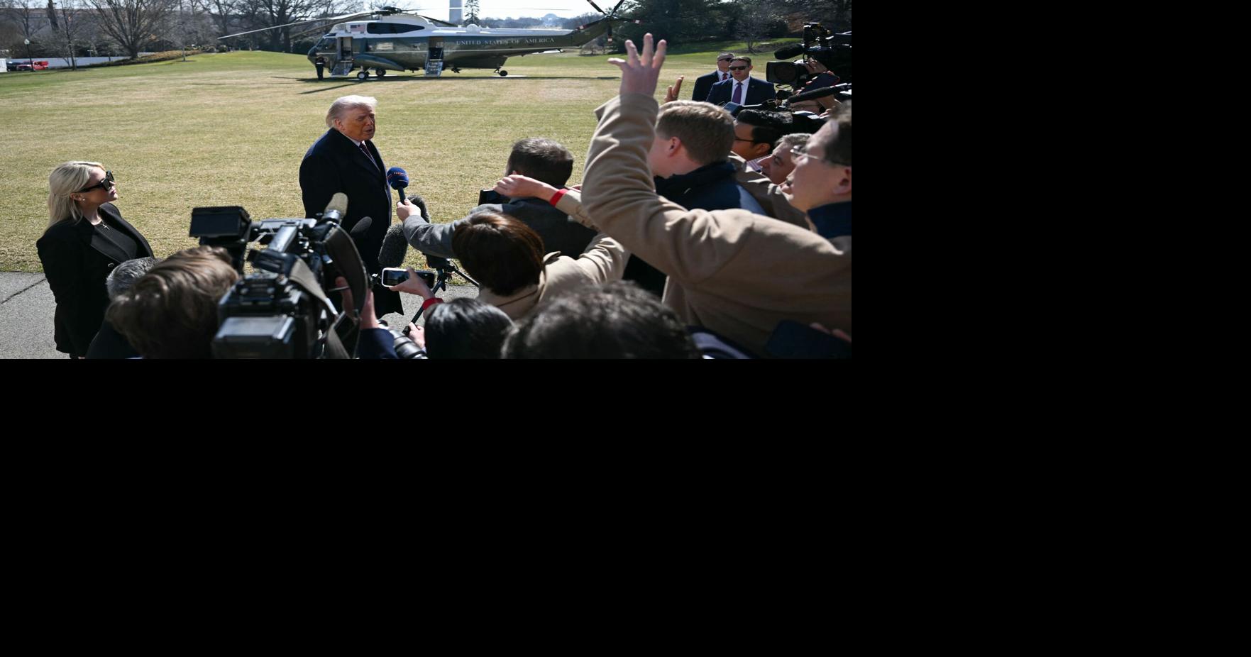 A potential helipad and new parking spots are the latest changes at the White House