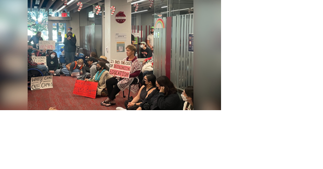 UArizona employees and students stage sit-in after professors placed on leave - Vimarsana News