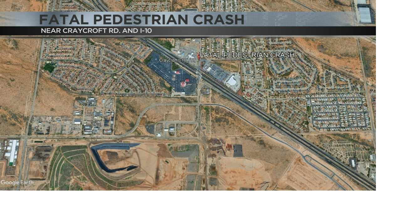 Pedestrian killed in crash near Craycroft and I-10 in Tucson