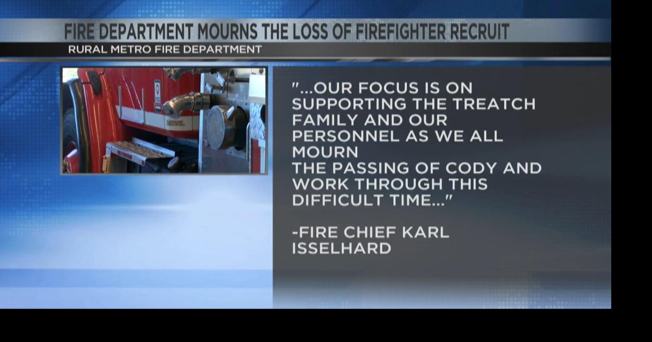 Rural Metro Fire Department mourns loss of firefighter recruit | Video ...