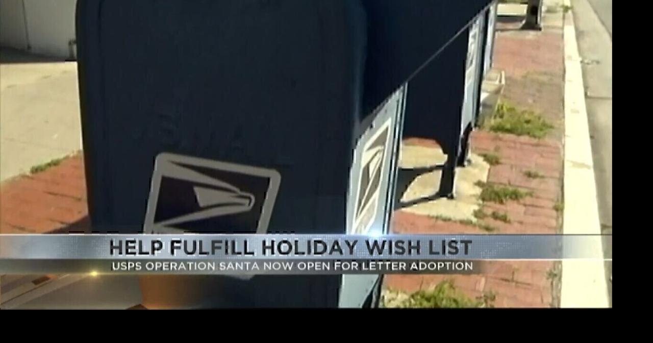 USPS Operation Santa now open for letter adoption | Video | kvoa.com