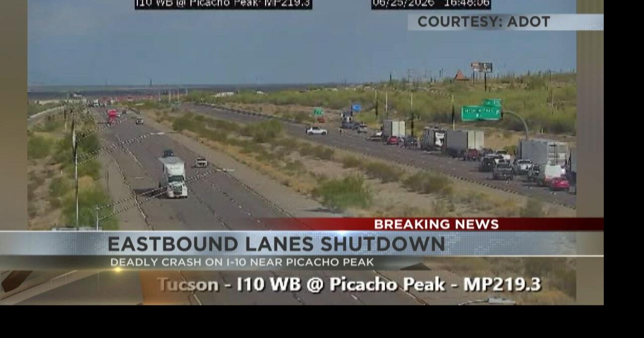 One person killed in crash on I-10 near Picacho Peak: Authorities investigate two other crashes