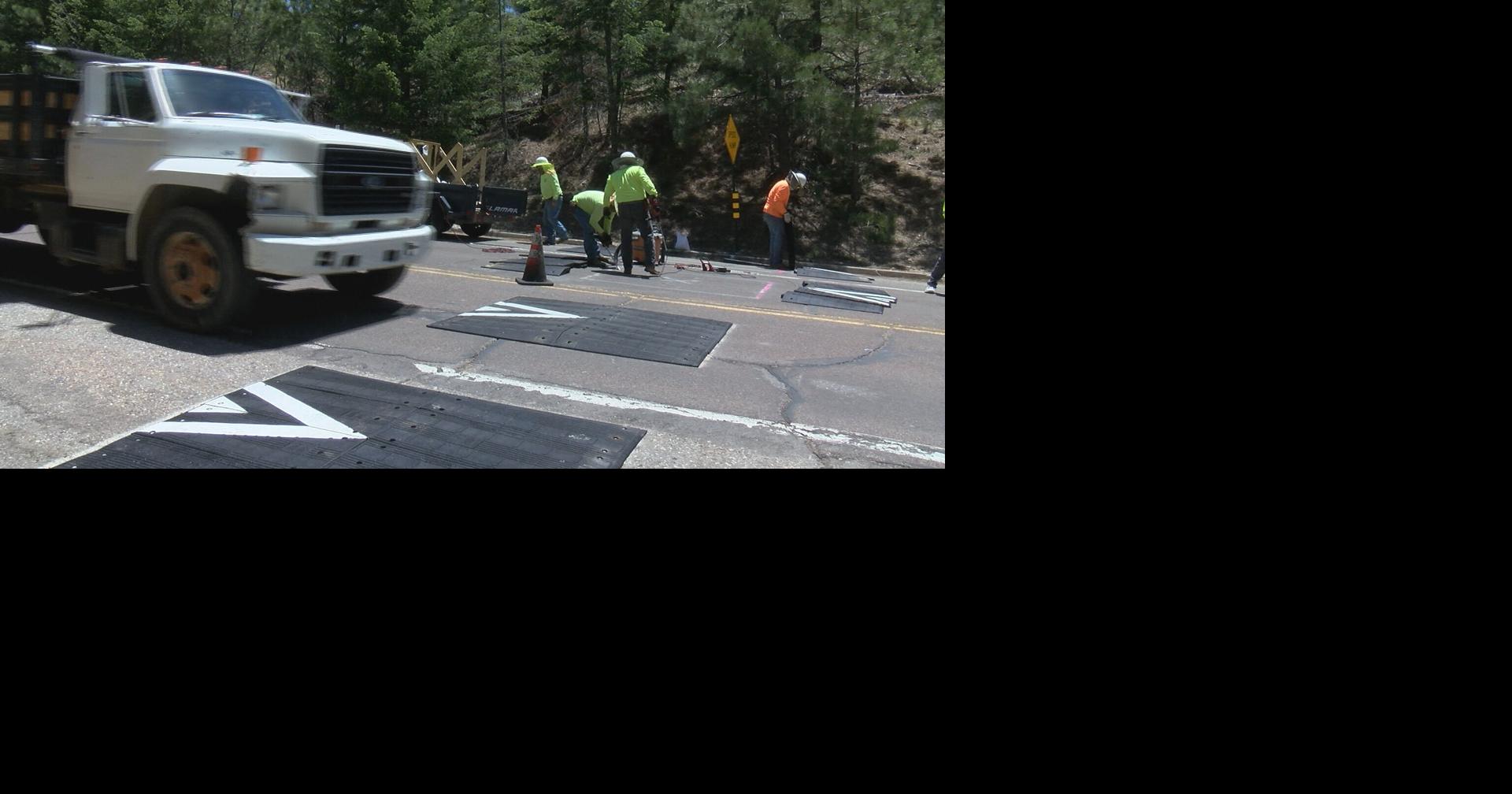 Pima County installs speed humps outside Summerhaven