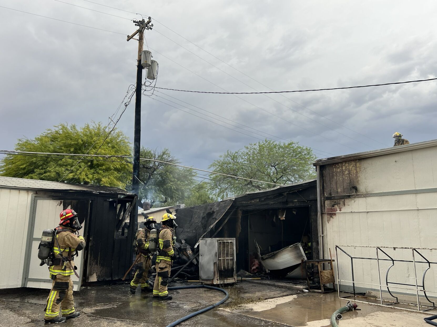 Crews On Scene Of Building Fire In Midtown Tucson | Local News | Kvoa.com