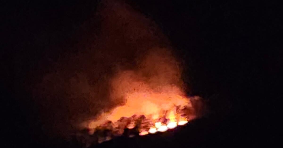 New Jacobson Wildfire Burns 6-8 Acres Mount Graham Arizona