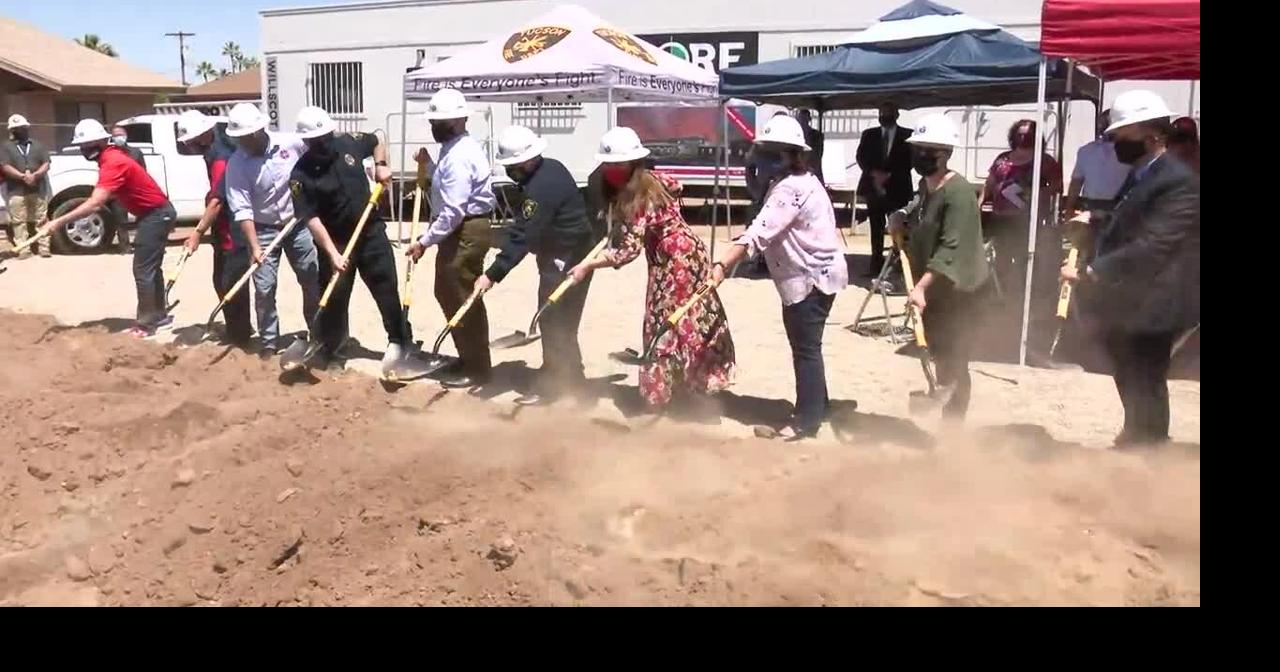 Groundbreaking ceremony held for Tucson Fire Station 9 Thursday | Local ...