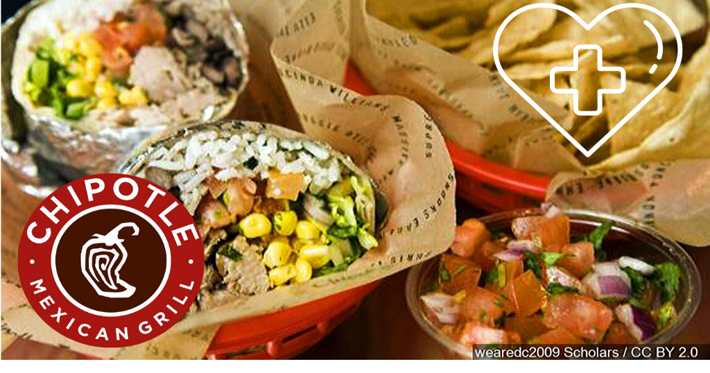 Chipotle thanking health care employees with free burritos on National